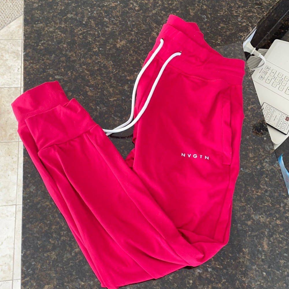 NVGTN Ruby Red Joggers